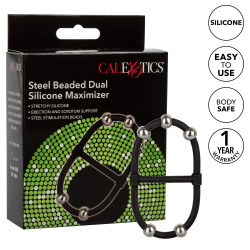 Calexotics Ballstretcher Beaded Dual Noir